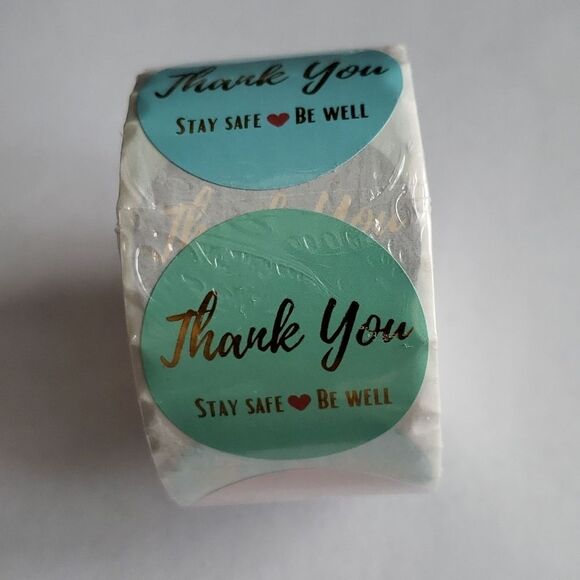 Stickers roll Thank you stay safe ❤ be well - Picture 4 of 6